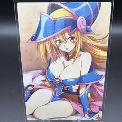 Dark Magician Girl Anime Waifu Card Doujin ACG Goddess Holo - Image 1