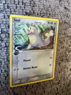 2006 Pokemon EX Dragon Frontiers 62/101 Seel Reverse Holo NM Rare Card STAMPED - Image 2