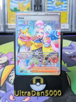 Iono 269/193 - Paldea Evolved - Special Illustration Rare - Pokemon Card - Image 1