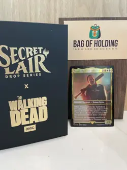 FOIL Negan, the Cold-Blooded ~ Secret Lair: The Walking Dead- NM - MTG Magic - Image 1
