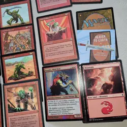 COMMANDER MAGIC DECK 100 Cards = Magic the gathering M13 Krenko Mob Boss GOBLINS - Image 1