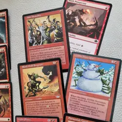 COMMANDER MAGIC DECK 100 Cards = Magic the gathering M13 Krenko Mob Boss GOBLINS - Image 4