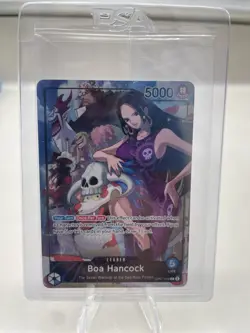 Boa Hancock Card OP07-038 PSA Exclusive Magazine Promo March *Sealed* - Image 1