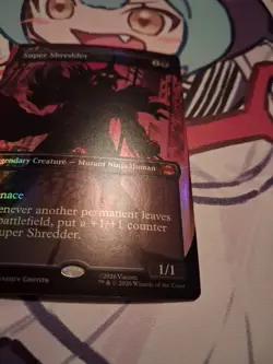 Super Shredder (Borderless) Teenage Mutant Ninja Turtles Foil Lightly Played - Image 2