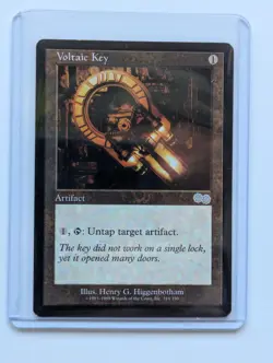 Magic The Gathering - Voltaic Key 1998 Urza's Saga #314 MP - Image 1