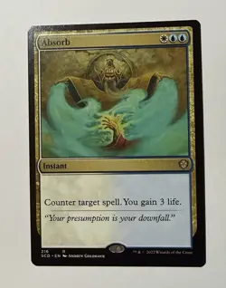Absorb #216 (NM) (Non-Foil) (R) (SCD) Magic MTG - Image 1