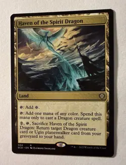 Haven of the Spirit Dragon #304 (NM) Starter Commander SCD Magic MTG - Image 1