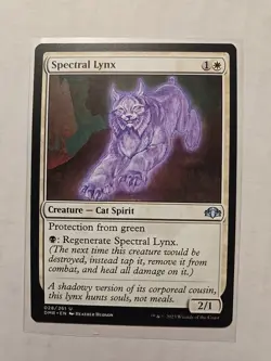 Spectral Lynx - Dominaria Remastered - LP - Uncommon - Creature - MTG - Image 1