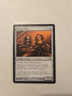 Creepy Doll - Innistrad - MP - Rare - Artifact Creature - Image 1