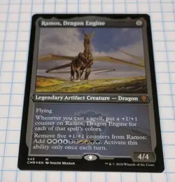 Ramos, Dragon Engine (Foil Etched) M Commander Legends 545 NM Foil - Image 1