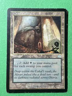 **Cabal Coffers** ~Torment~ MTG: Magic the Gathering Moderate Play (MP) - Image 1
