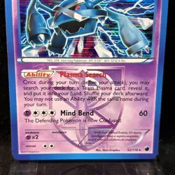 Metagross Plasma Freeze Holo Rare Card 52/116 Team Plasma Pokemon TCG - Image 2