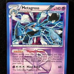Metagross Plasma Freeze Holo Rare Card 52/116 Team Plasma Pokemon TCG - Image 3