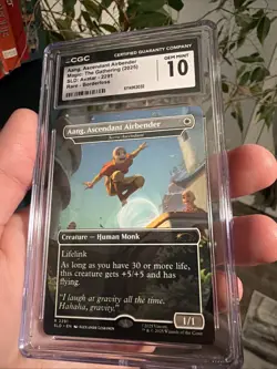 MTG Aang, Ascendant Airbender Serra Ascendant Secret Lair CGC 10 Pop 1 🔥💎 - Image 1