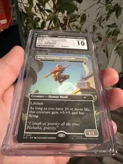 MTG Aang, Ascendant Airbender Serra Ascendant Secret Lair CGC 10 Pop 1 🔥💎 - Image 3