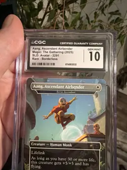MTG Aang, Ascendant Airbender Serra Ascendant Secret Lair CGC 10 Pop 1 🔥💎 - Image 5