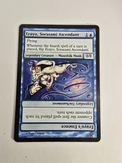 Wizards Erayo Soratami Ascendant Saviors Kamigawa Legendary Blue Rare 35/165 MTG - Image 1