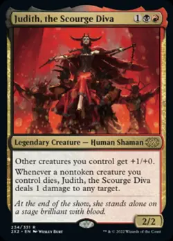 Judith, the Scourge Diva x1 1x Double Masters 2022 NM MTG - Image 1