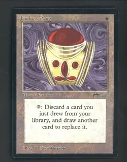 1994 MTG Magic The Gathering Arabian Nights Jandor's Ring - Image 1