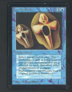 1993 MTG Magic The Gathering Beta Copy Artifact - Image 1