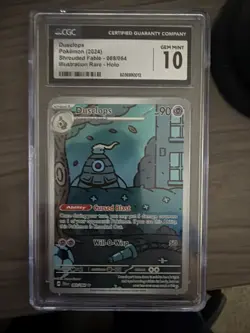Pokemon TCG Dusclops Illustration Rare Shrouded Fable 069/064 - Image 1