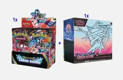 Pre-Sale CHAOS RISING Pokemon Center ETB x1 + Booster Box x1 Presale CONFIRMED - Image 1