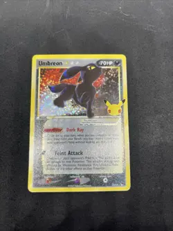 Pokemon Umbreon Star 17/17 Celebrations Classic Collection - Image 3