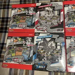 4x Sams Club Pokemon TCG Black bolt & White flare Bundles (2 OF EACH) Sealed - Image 2