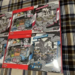 4x Sams Club Pokemon TCG Black bolt & White flare Bundles (2 OF EACH) Sealed - Image 3