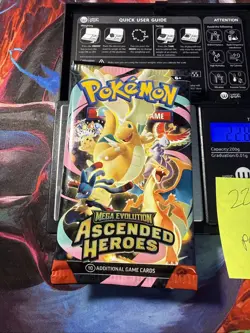 🔥 22.84g Pokemon TCG Ascended Heroes Booster Pack Factory Sealed✅ God PackU!U - Image 3