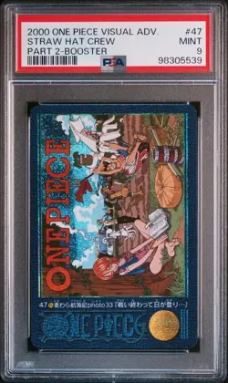 One Piece Straw Hat Voyage No.47 PSA 10 Gem Mint Card - Image 1