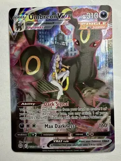Pokemon Umbreon VMAX (Trainer Gallery) Ultra Rare Brilliant Stars TG23/TG30 - Image 1