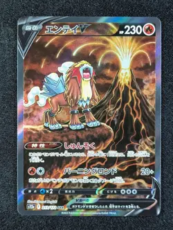2022 Pokemon ENTEI V #213/172 VSTAR Universe Special Art Rare Holo Japanese - Image 1