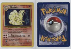 Ninetales Holo Pokemon Base Set #12 1999 - Image 3