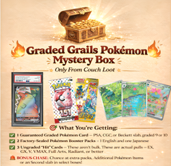 Pokemon Graded Mystery Box 💎 PSA/CGC/BGS 9–10 Graded Slab + 2 Packs + Bonus - Image 2