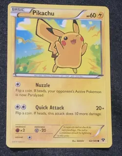 Pikachu 42/146 XY Regular 2014 Pokemon - Image 1