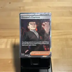 Pokemon - Giovanni's Charisma SR 197/165 - Scarlet & Violet 151 - Image 1