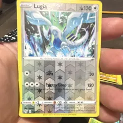 Pokemon Lugia 140/189 Darkness Ablaze Basic 130 HP Reverse Holo Rare English - Image 1