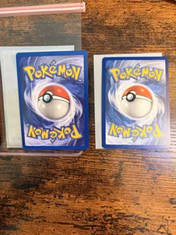 Pokemon TCG Pikachu 1st Edition 60/64 Jungle Set 1999 & Mimikyu SWSH136 Promo LP - Image 3