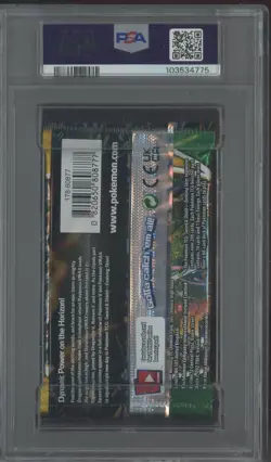 2021 Pokemon INT'L SWSH Evolving Skies Foil Pack Umbreon PSA 10 GEM MINT - Image 2