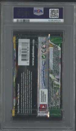 2021 Pokemon INT'L SWSH Evolving Skies Foil Pack Rayquaza PSA 10 GEM MINT - Image 2