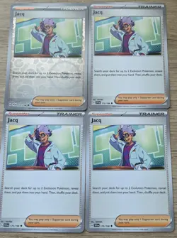 4X Jacq #175/198 (S&V: Base Set) - Pokemon TCG - Uncommon - M/NM - Image 1