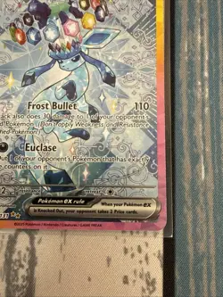 Pokemon Glaceon EX Holo Full Art 150/131 Sv: Prismatic Evolutions SIR NM - Image 4