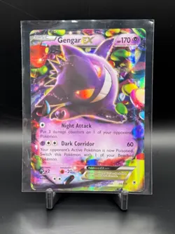 Pokemon Gengar EX 034/119 Promo Holo Basic 2014 Near Mint Condition - Image 1