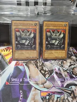 GIANT SOLDIER OF STONE LOB-068 1st Edition Rare Yugioh Card 1x - Image 1