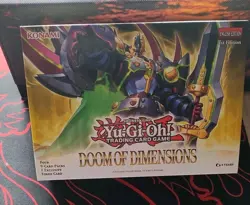 Yu-Gi-Oh! TCG Doom of Dimensions Mini Booster Box Factory Sealed Free Shipping - Image 1