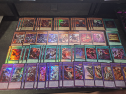 YUGIOH: Branded Deck Core Fallen Of Albaz Fusion Cartesia Extra Deck Near Mint - Image 1