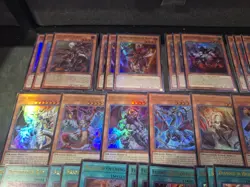YUGIOH: Branded Deck Core Fallen Of Albaz Fusion Cartesia Extra Deck Near Mint - Image 2