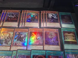 YUGIOH: Branded Deck Core Fallen Of Albaz Fusion Cartesia Extra Deck Near Mint - Image 3