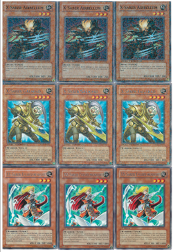 Yugioh X-Saber Collection: X-Saber Airbellum (DT), X-Saber Galahad (DT) + More - Image 1